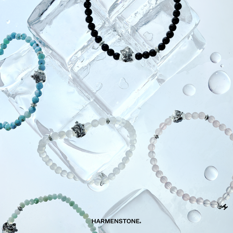 Mini Baby Ganesha x 13 Gemstones | สร้อยข้อมือพระพิฆเนศเบบี้ ปางรวยเสน่ห์ 13 อัญมณีมงคล