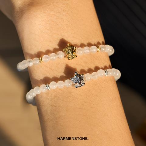 Mini Baby Ganesha x 13 Gemstones | สร้อยข้อมือพระพิฆเนศเบบี้ ปางรวยเสน่ห์ 13 อัญมณีมงคล