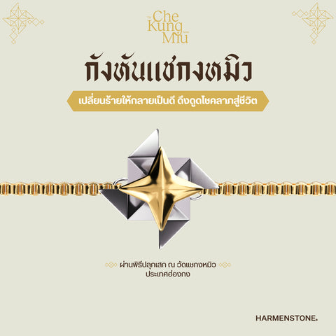 The Che Kung Miu Bracelet | โซ่กังหันแชกงหมิวบันดาลโชค