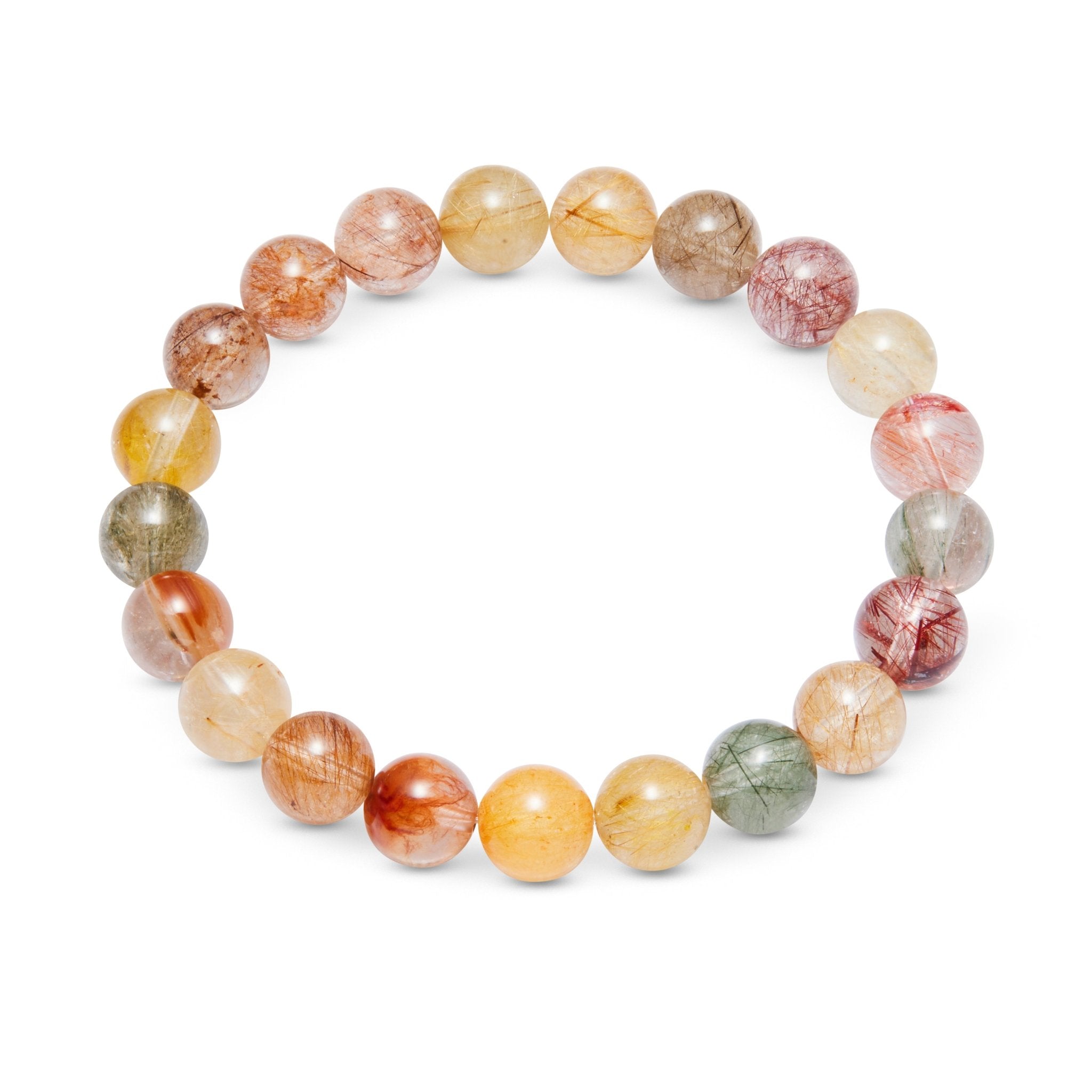 Spectra Rutile Quartz 8MM – Harmenstone Thailand