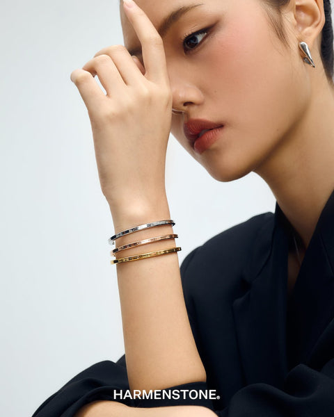 The Trimurti Cuffs กำไลข้อมือสลักยันต์พระตรีมูรติ - Harmenstone Thailand