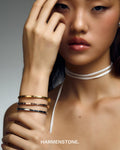 The Trimurti Cuffs กำไลข้อมือสลักยันต์พระตรีมูรติ - Harmenstone Thailand