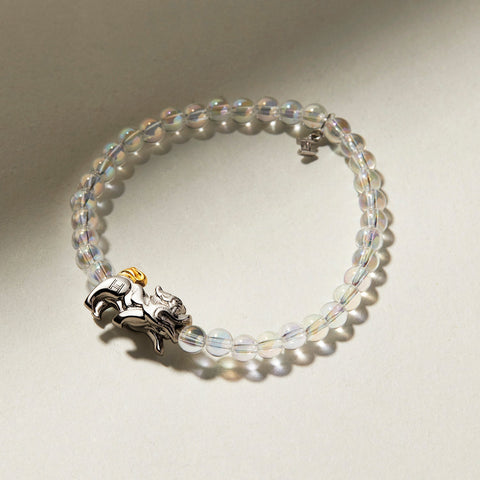 The Astrale - สร้อยข้อมือเทพเจ้าปี่เซียะมงคล อัญมณี Aurora Quartz