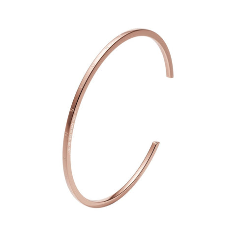 The Lakshmi Cuff | Pink Gold - กำไลข้อมือสลักยันต์พระแม่ลักษมี - The Hindu Gods Series - Harmenstone Thailand