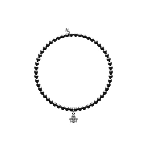The Sumera | Black Spinel - สร้อยข้อมือปลุกเสก องค์ท้าวเวสสุวรรณ อัญมณีนิลดำมงคล - The Vessavana Series - Harmenstone Thailand